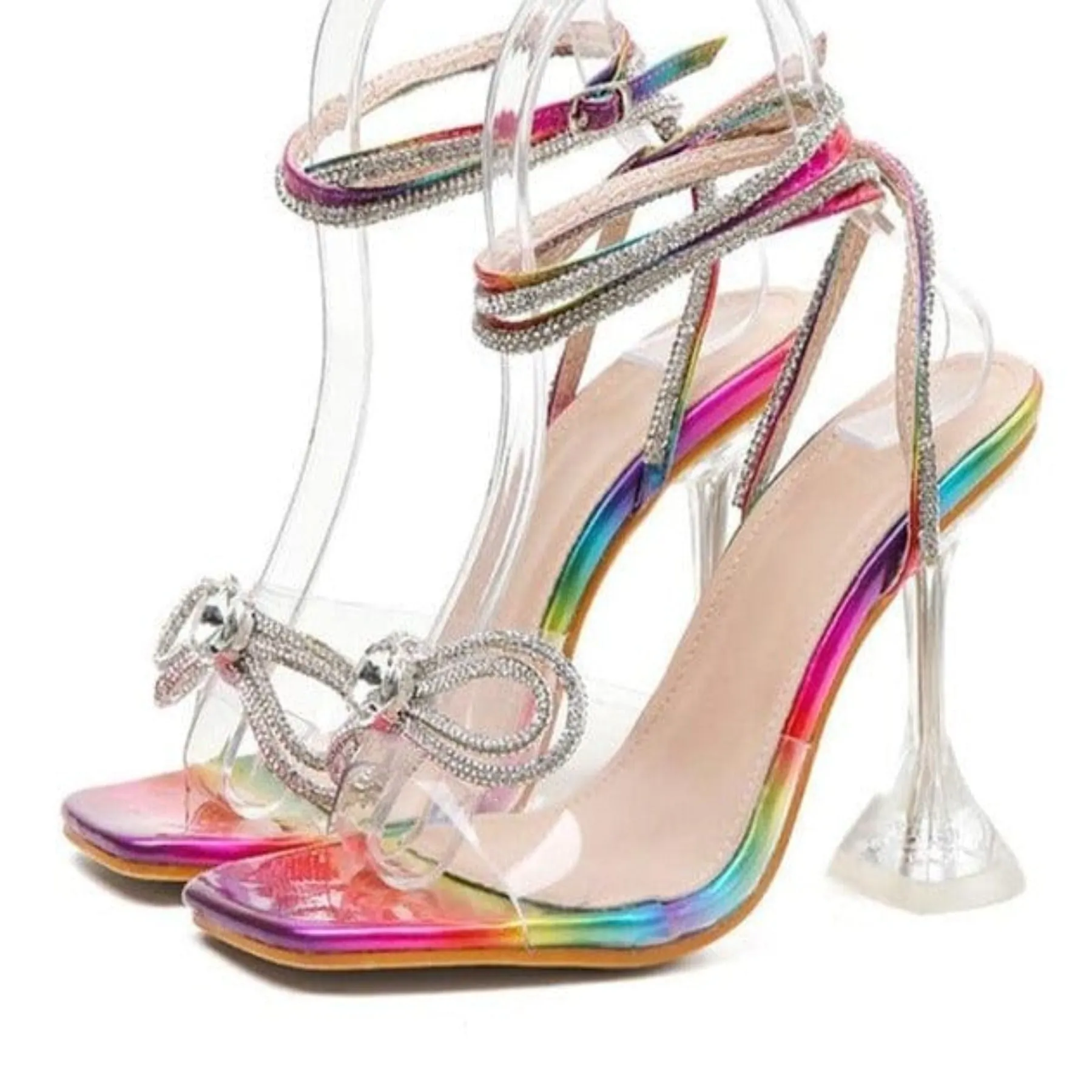 "Hamptons" Gladiator Style Strappy High Heels