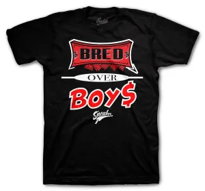 Retro 14 Lipstick Bred Over Boys Shirt