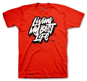 Retro 14 Lipstick Living Life Shirt