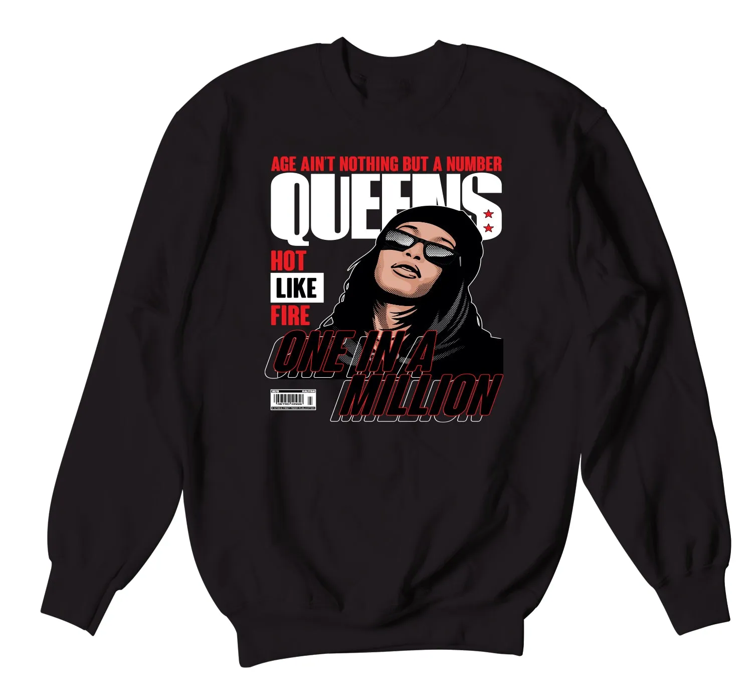 Retro 14 Lipstick Queens Sweater
