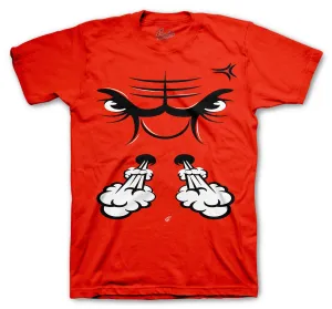 Retro 14 Lipstick Raging Face Shirt