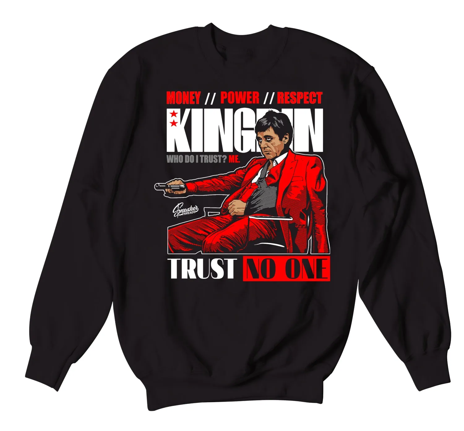 Retro 14 Lipstick Trust Issues Sweater