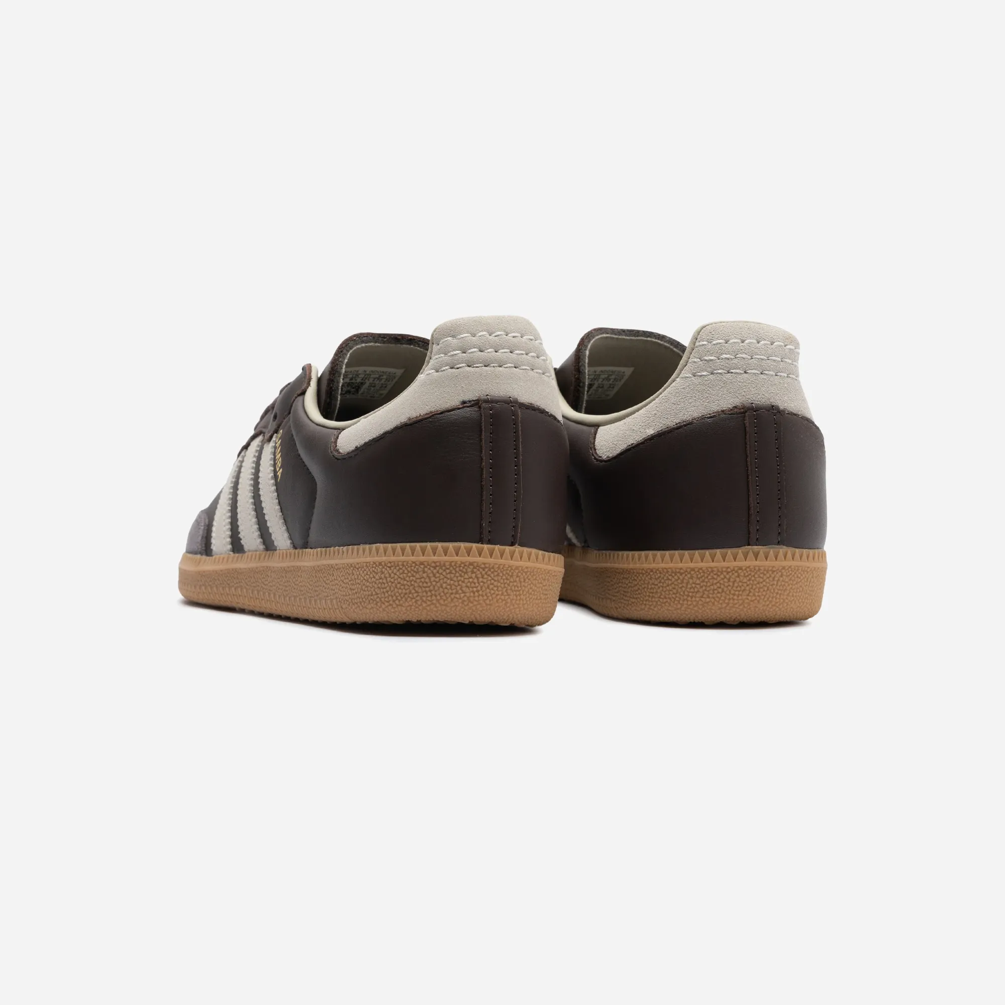Samba OG Shoes Brown / Putty Grey / Gold Metallic