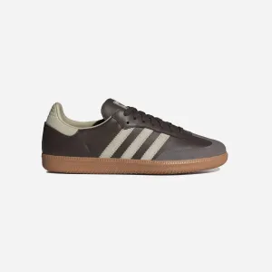 Samba OG Shoes Brown / Putty Grey / Gold Metallic