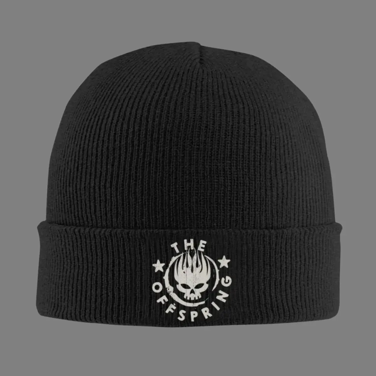 The Offspring Skull Logo Beanie: Keep It Punk, Keep It Cozy 🖤🔥