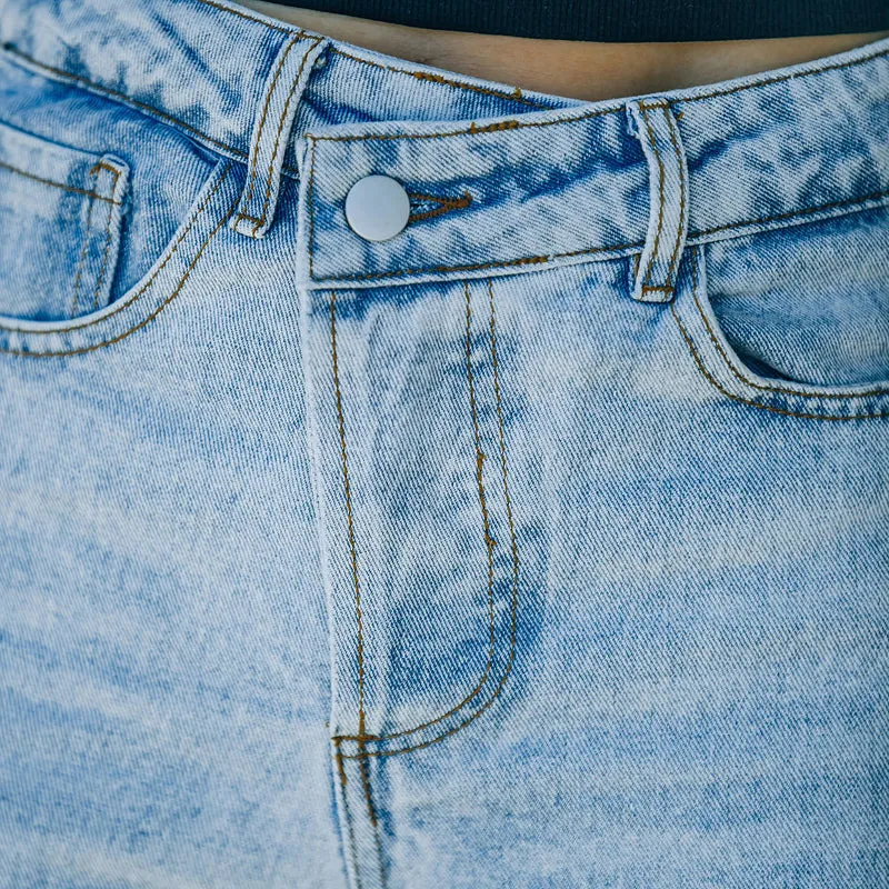 Vintage Ripped Wide Leg Jeans | CozyCouture®
