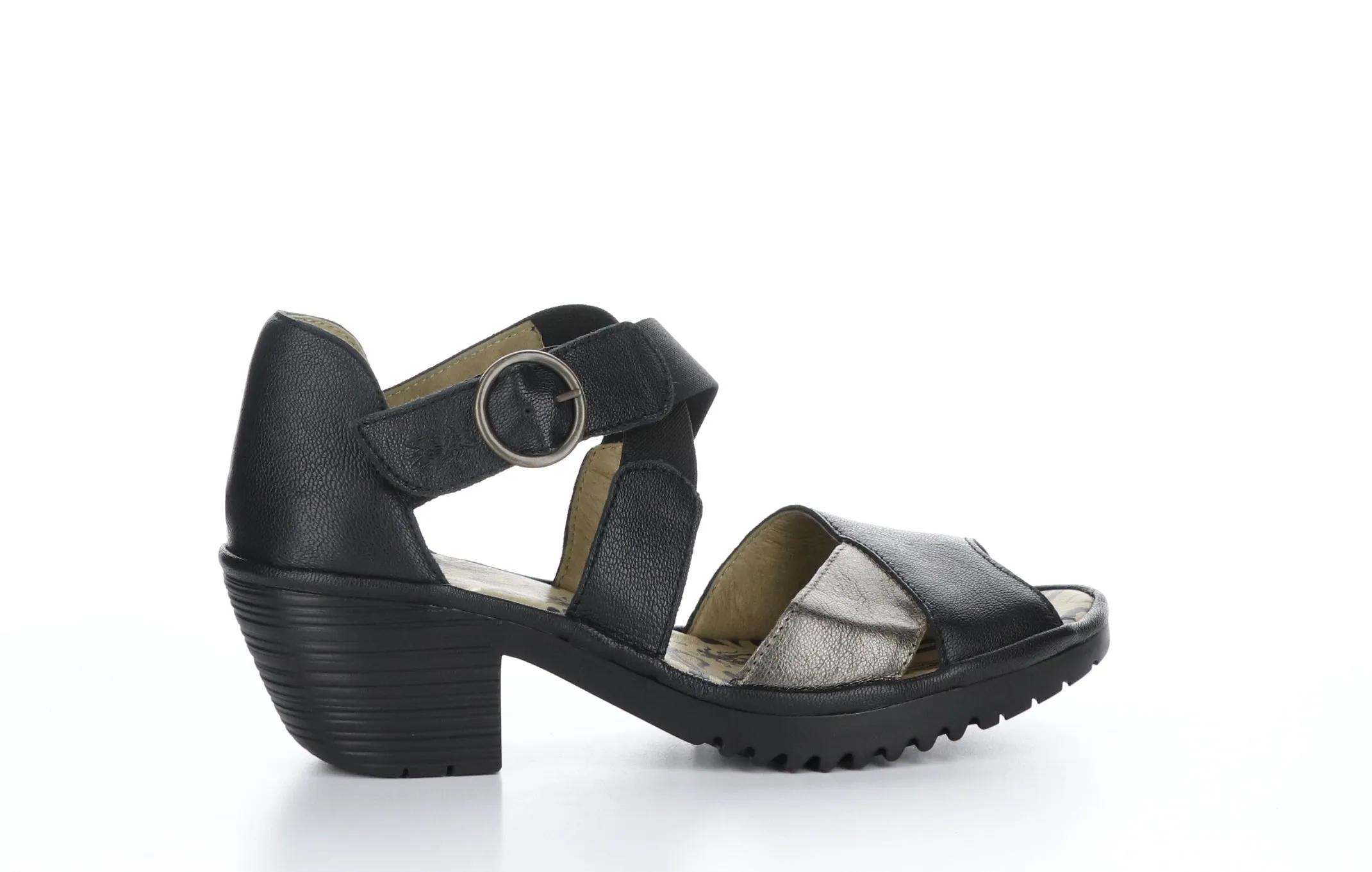 WAID291FLY Mousse/Idra Black/Bronze Crossover Sandals