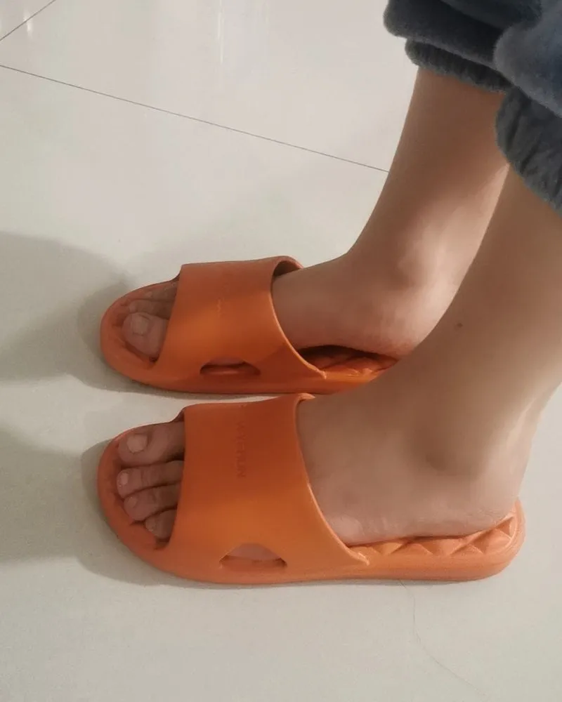 WYCHUN Slippers, Ultra Soft Spa Slippers for Women Cozy, Bathroom, House and Shower Shoes
