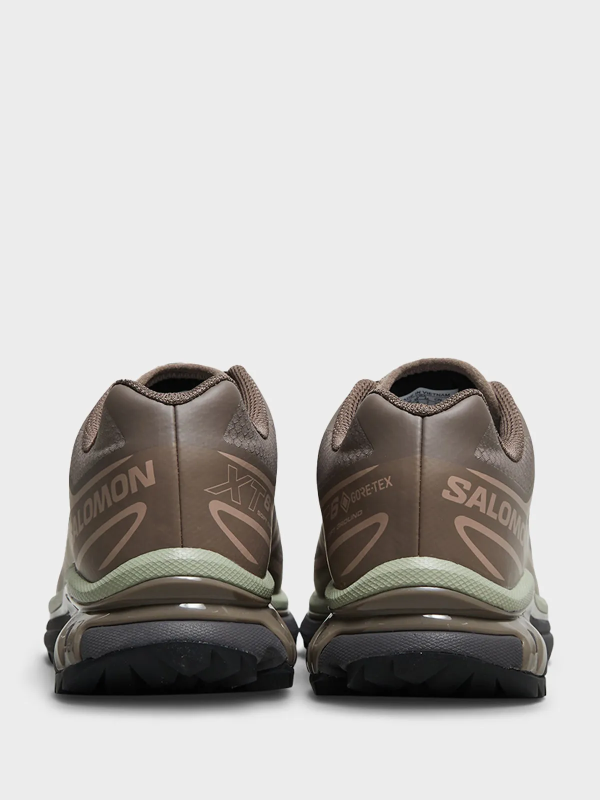 XT-6 GTX Sneakers in Iron, Etherea and Seagrass