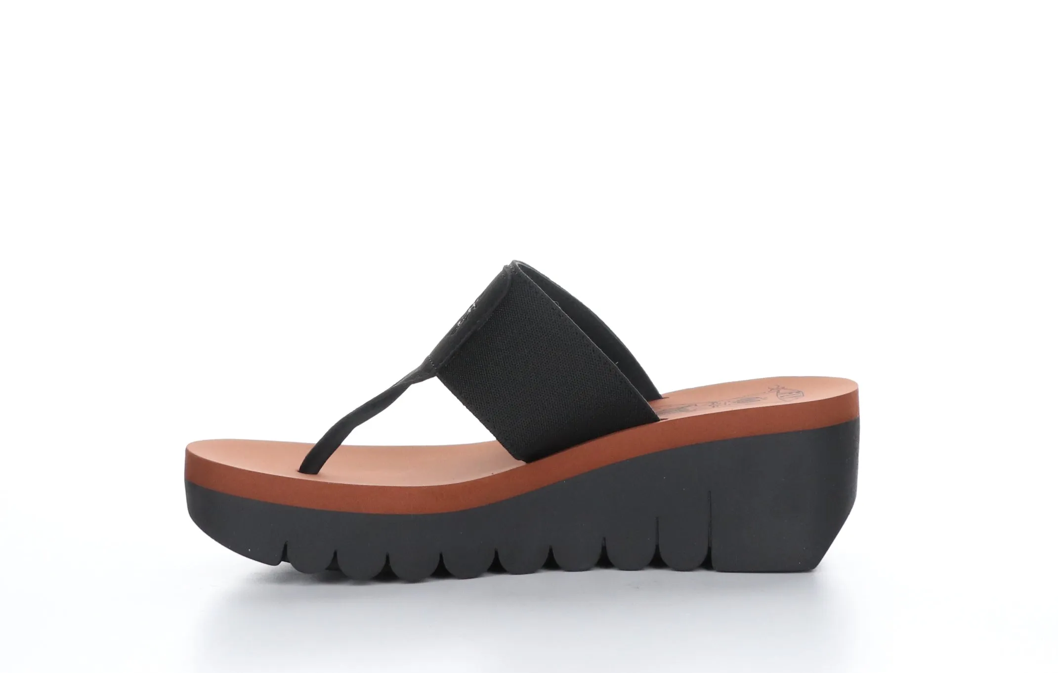 YOMU725FLY Cupido Black (Brick) Thong Sandals