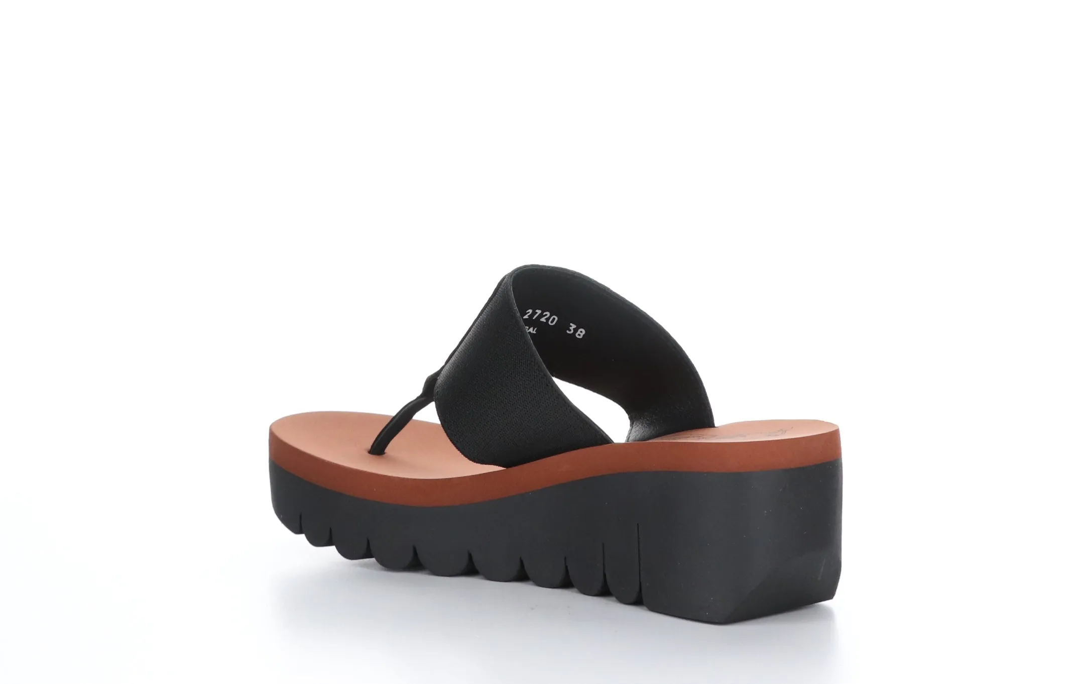 YOMU725FLY Cupido Black (Brick) Thong Sandals