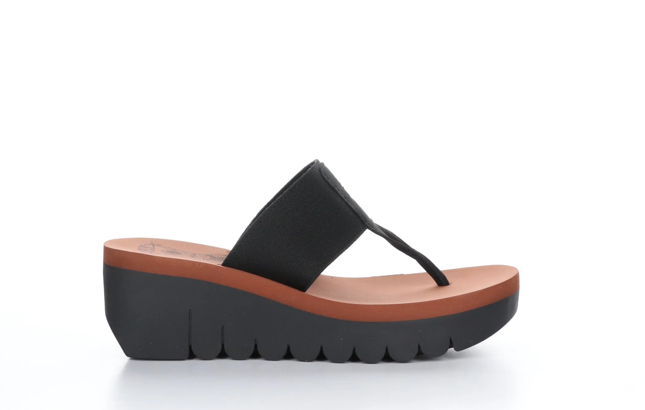 YOMU725FLY Cupido Black (Brick) Thong Sandals