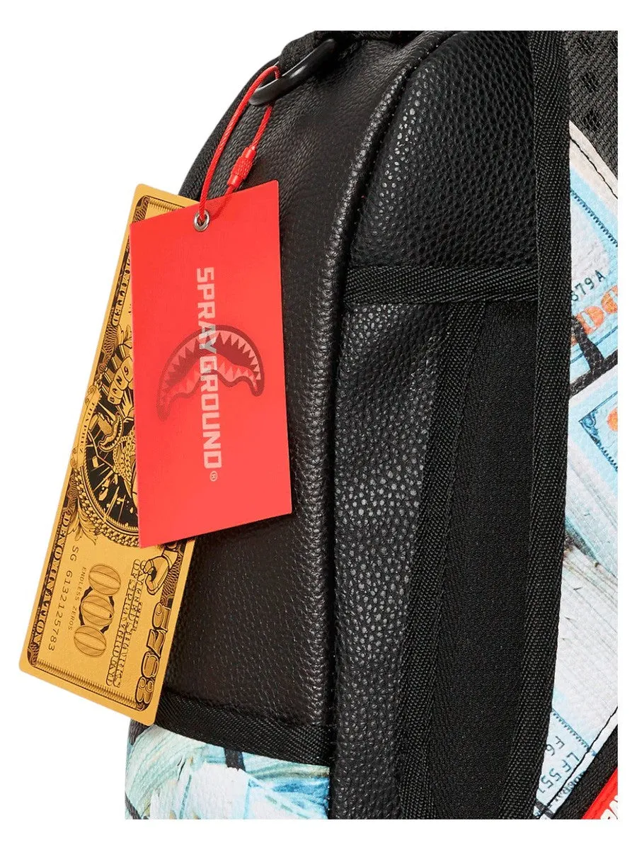 Zaino Sprayground Graffiti Money Stash Nero