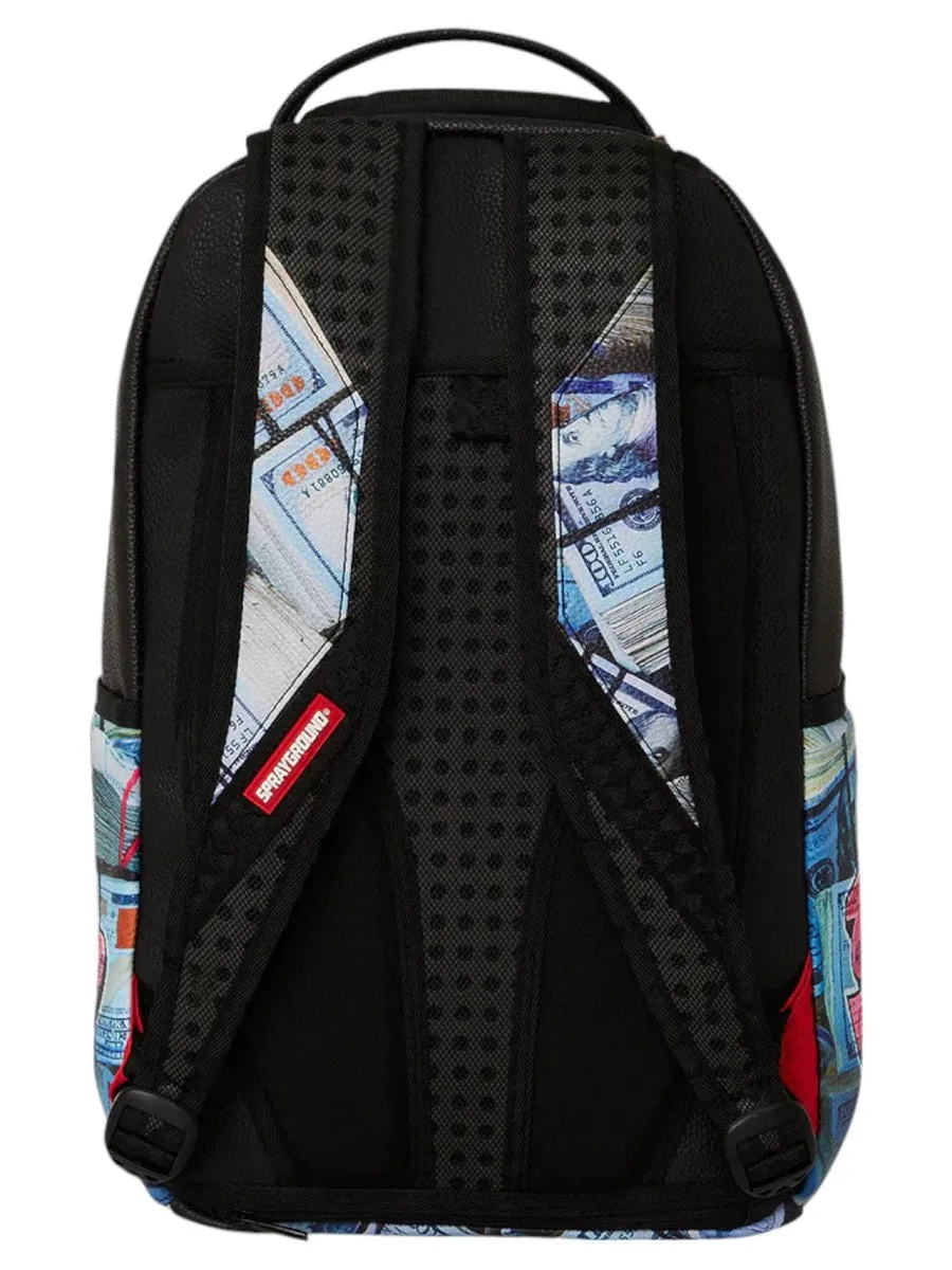 Zaino Sprayground Graffiti Money Stash Nero