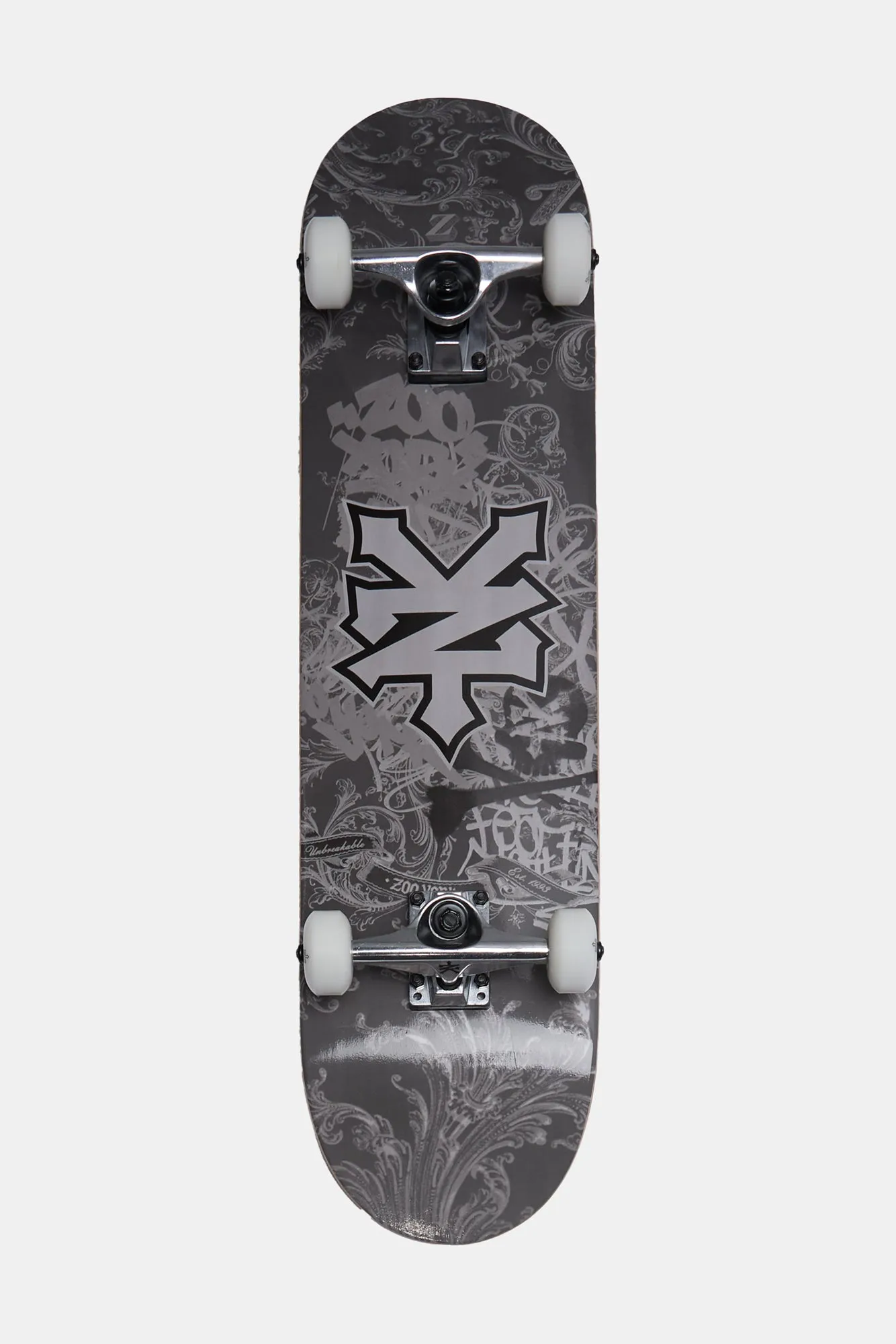 Zoo York Graffiti Smoke Skateboard 7.75"